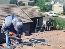 Joey B Installers on Roof August 8  2019 04  1 