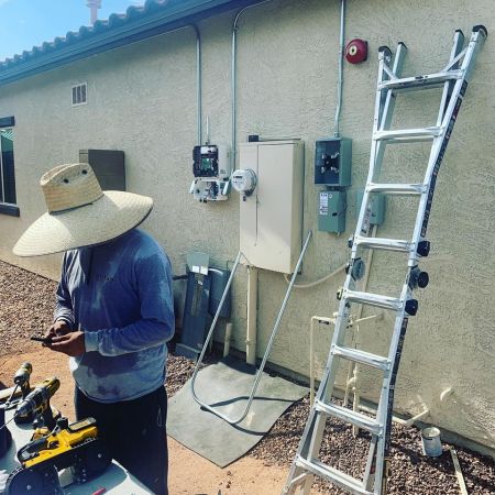 Joey B Electrician at Panel August 8  2019  1 